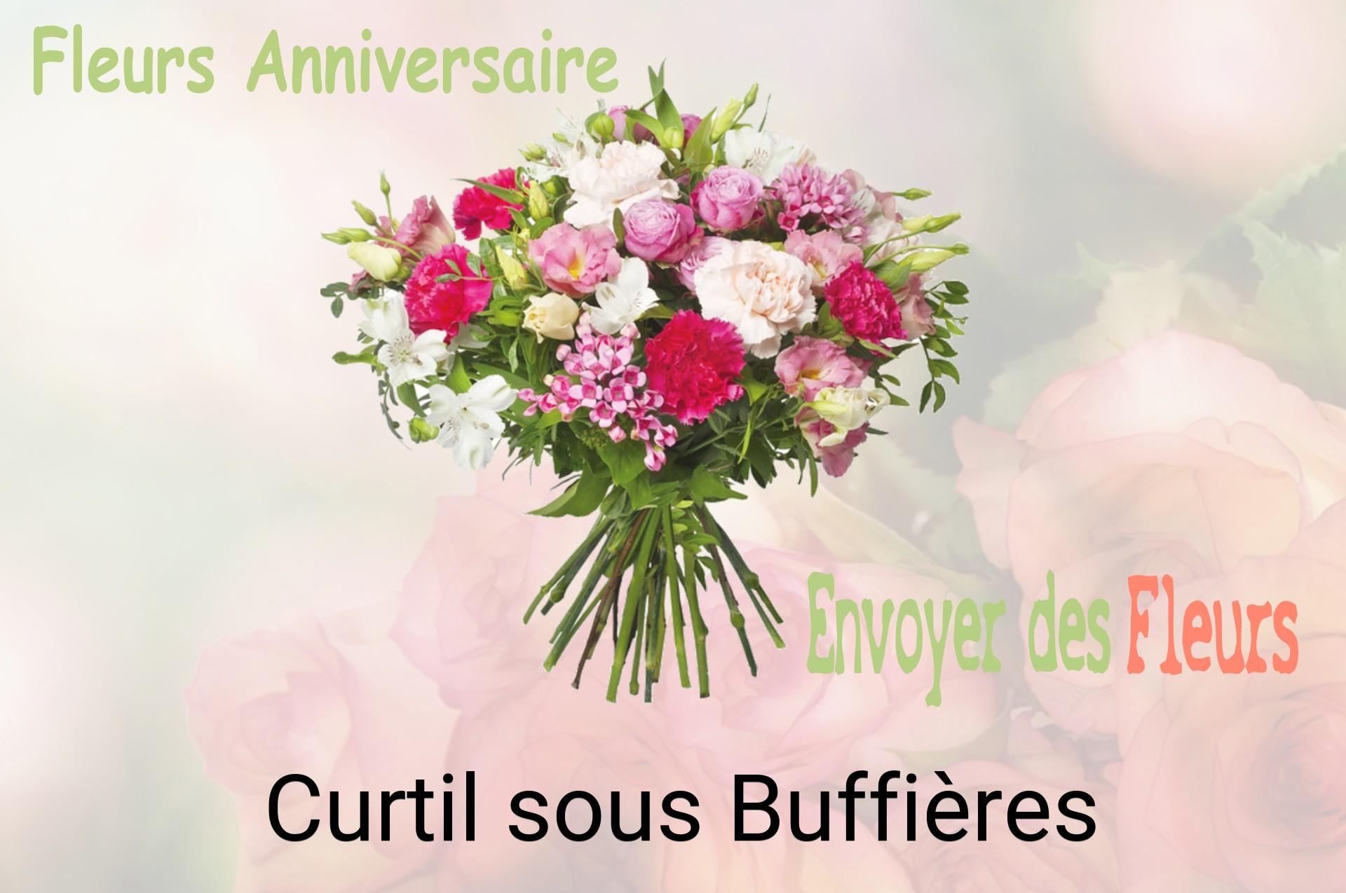 Bouquet de fleurs d’anniversaire livré à Curtil-sous-Buffières