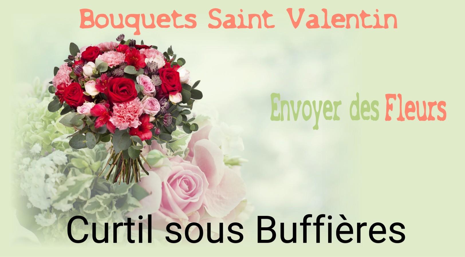 Roses de Saint-Valentin livrées à Curtil-sous-Buffières